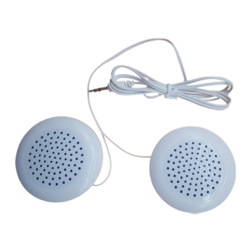 Dual-speaker speaker accessories, music pillow, plush toy, backpack speaker, round dual-speaker DIY, 3.5mm universal small speaker.
